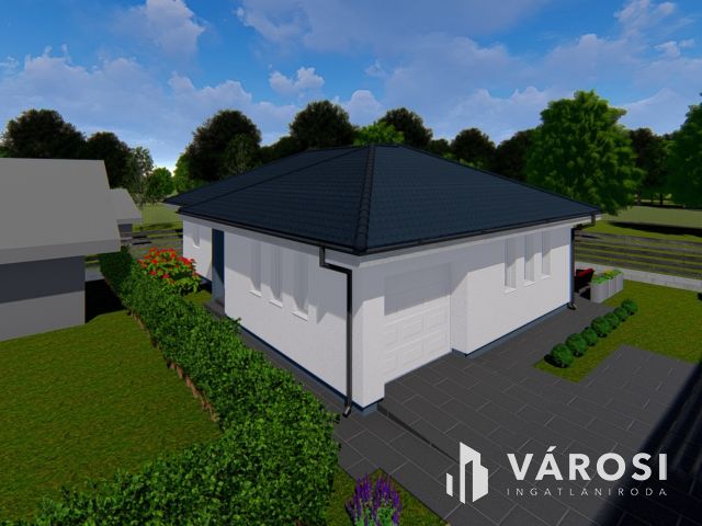 Új építésű földszintes családi ház eladó a központi részen