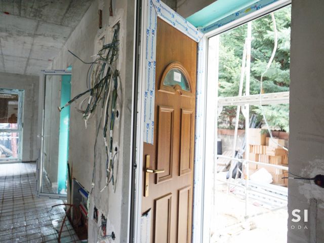 Gyálon eladó új építésű 4 hálós ikerfél csendes utcában